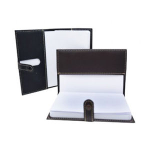 Bloco com capa de couro sintético - BL02